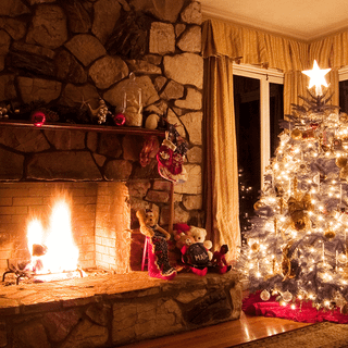 Xmas lights wallpaper