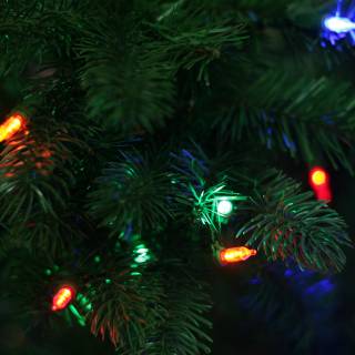 Xmas lights wallpaper