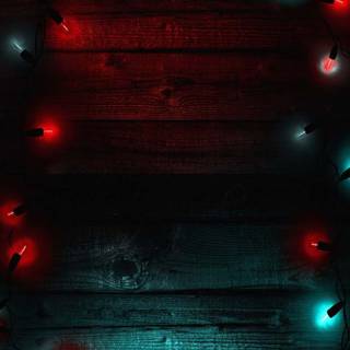Xmas lights wallpaper