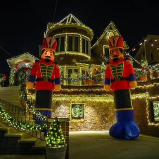 Xmas lights wallpaper