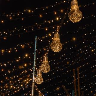 Xmas lights wallpaper