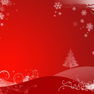 Red Xmas wallpaper