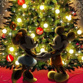 Disney Xmas wallpaper