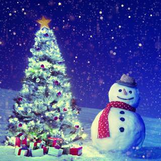 Xmas phone wallpaper