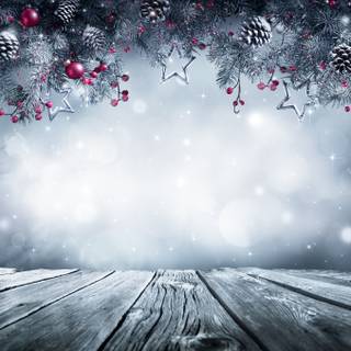 Xmas snow wallpaper