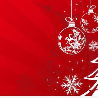Red Xmas wallpaper