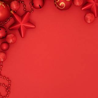 Red Xmas wallpaper