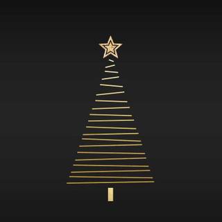 Black Xmas wallpaper