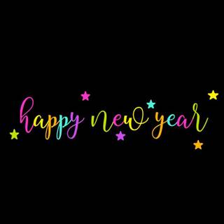 New Year violet wallpaper