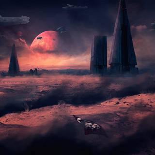 Star Wars fan art wallpaper