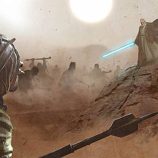 Star Wars fan art wallpaper