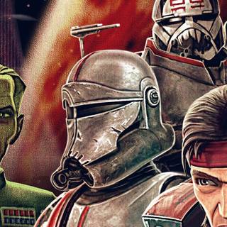 Star Wars fan art wallpaper