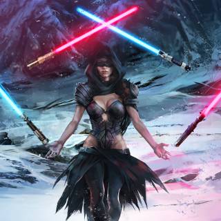 Star Wars fan art wallpaper