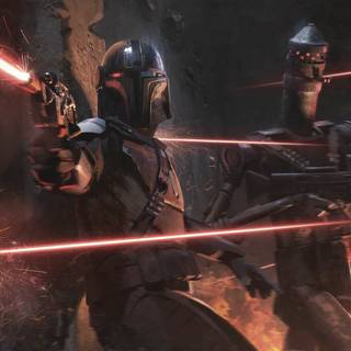 Star Wars fan art wallpaper