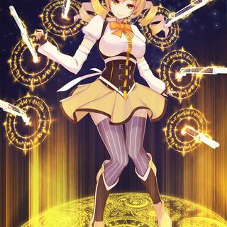 Mami Tomoe phone wallpaper