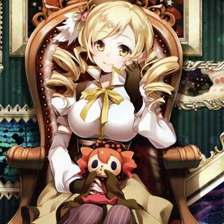Mami Tomoe phone wallpaper