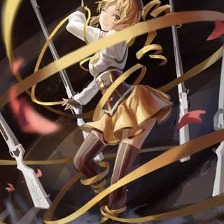 Mami Tomoe phone wallpaper