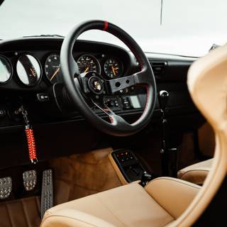 Porsche inside 4k mobile wallpaper