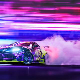 Night cars 4k wallpaper