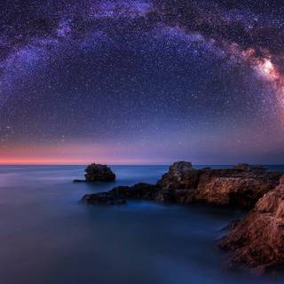 Milky way galaxy 4k wallpaper