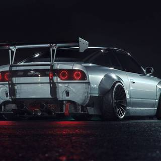 JDM white wallpaper