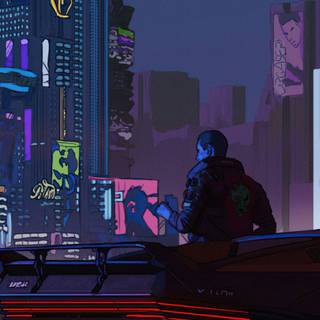 Cyberpunk iPhone 4k wallpaper