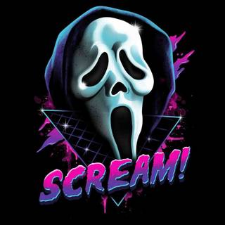 Scream phone wallpaper