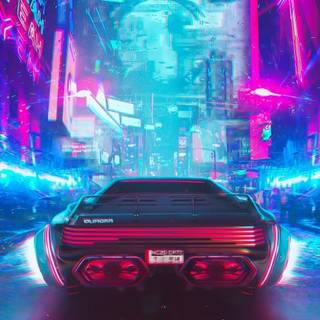Cyberpunk iPhone 4k wallpaper