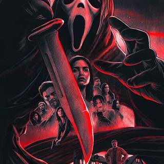 Scream phone wallpaper