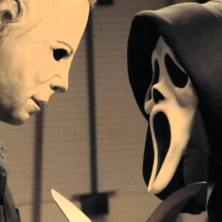 Scream drippy wallpaper