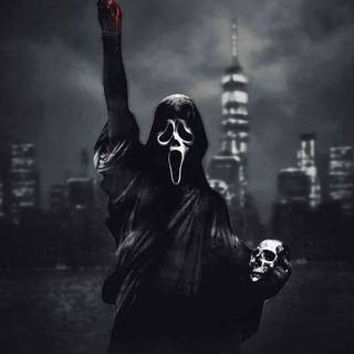 Scream phone wallpaper