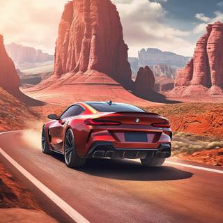 BMW M8 phone wallpaper