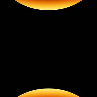 iPhone 14 gold wallpaper