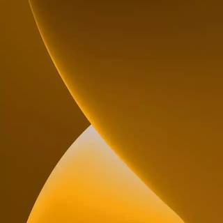 iPhone 14 gold wallpaper