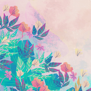 Watercolor phone wallpaper