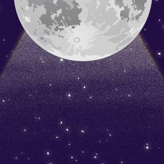Moon night phone wallpaper