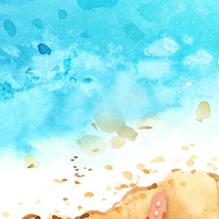 Watercolor phone wallpaper