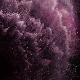 iPhone 13 purple wallpaper