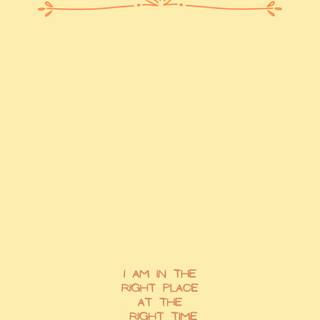 Positive phone wallpaper