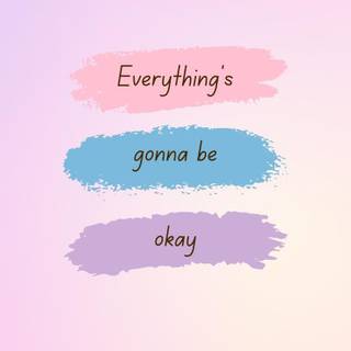 Positive phone wallpaper