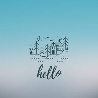 Positive phone wallpaper