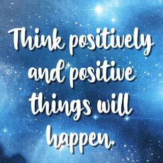 Positive phone wallpaper