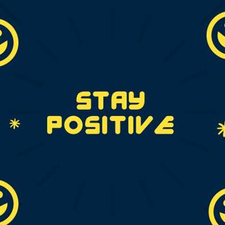 Positive phone wallpaper