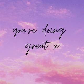 Positive phone wallpaper