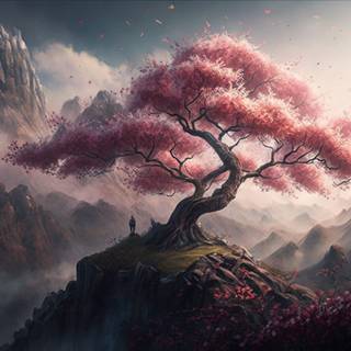 Sakura art wallpaper