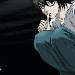 Death Note L phone wallpaper