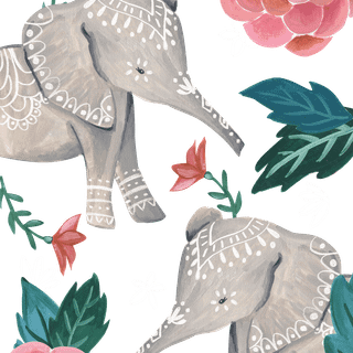 Elephant phone wallpaper