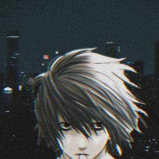 Death Note L phone wallpaper