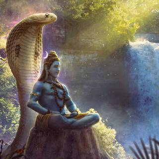 iPhone god wallpaper