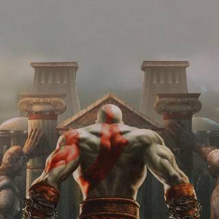 Kratos 4k iPhone wallpaper